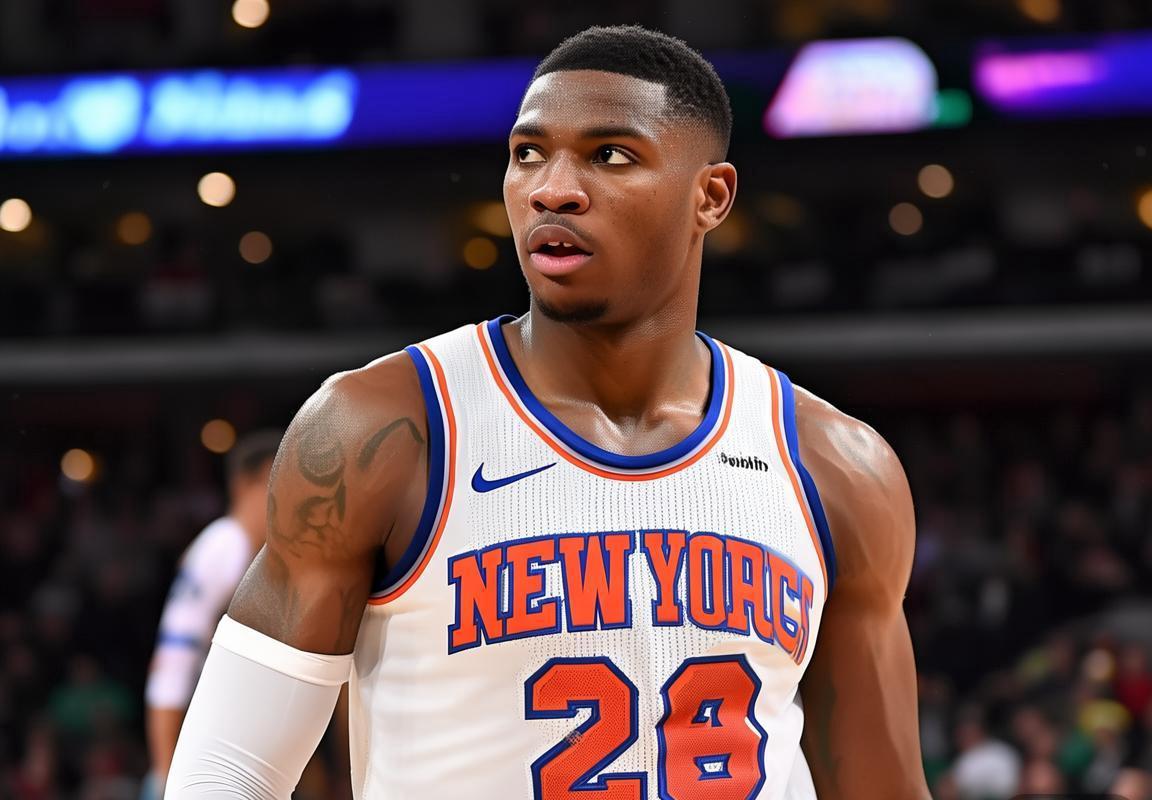 尼克斯vs凯尔特人东部强强对话：布伦森对决塔图姆，胜负悬念留至最后一刻